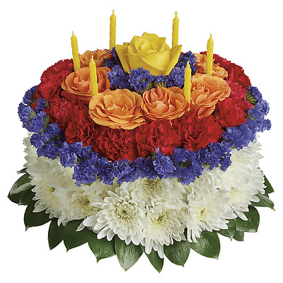 Your Wish Is Granted Birthday Cake Bouquet